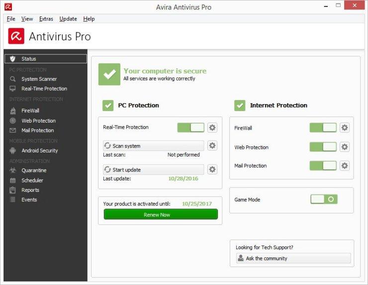 Avira Antivirus Pro 15.0.43.27 + Crack [Latest 2019] Free