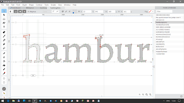 fontlab studio change descender