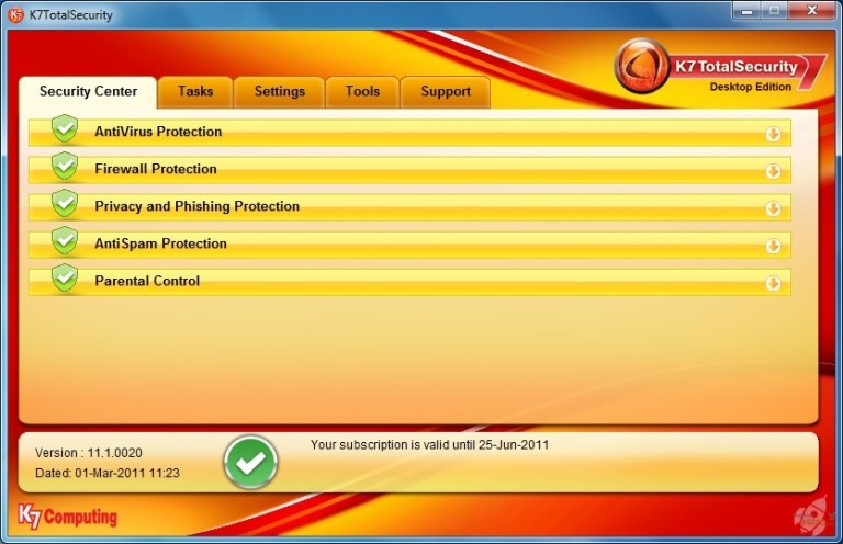 k7 antivirus activation code free