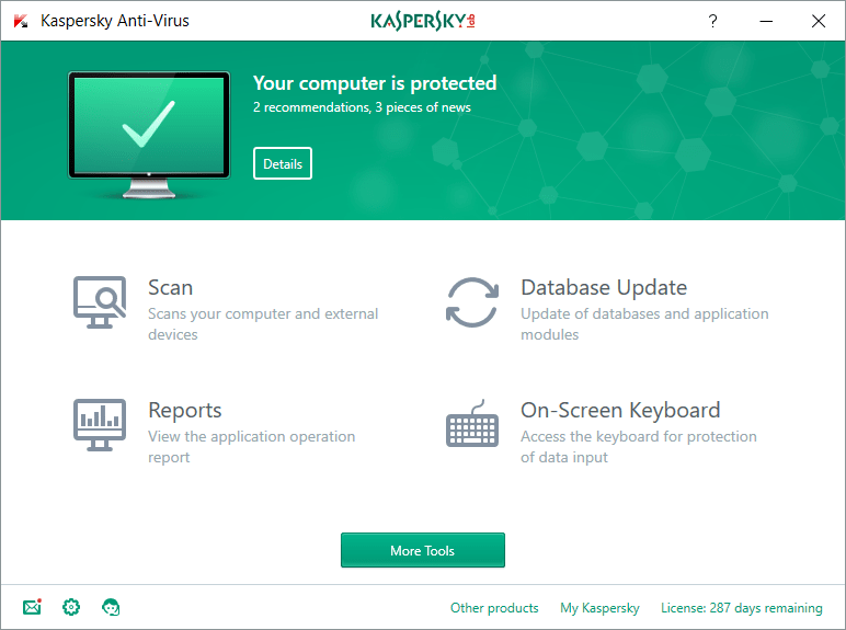 Kaspersky Anti-Virus 18.0 License key + Crack Full Version 2019