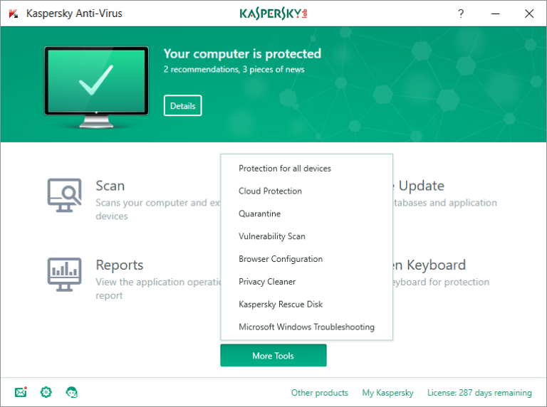 Kaspersky Reset Trial