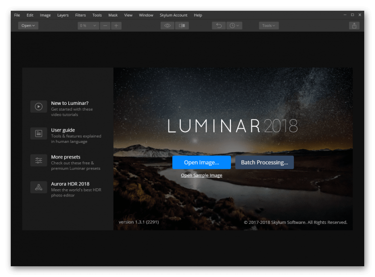 install luminar 2018 as a plugin for mac