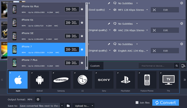 movavi bitrate converter