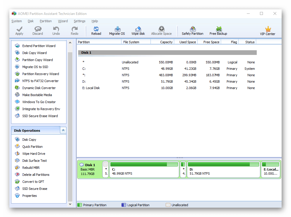 download aomei partition assistant pro