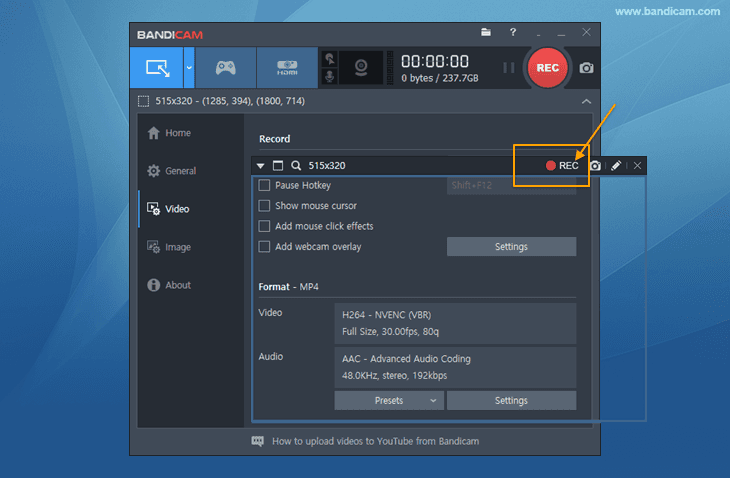 Bandicam 6.2.4.2083 download