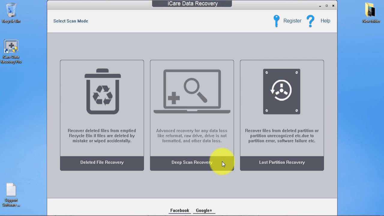 icare format recovery serial key