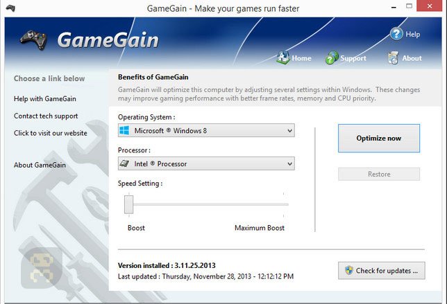 GameGain 4.6.4.2018 Serial key