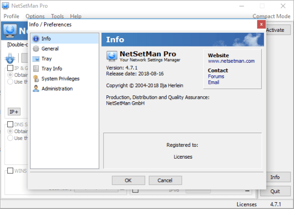 NetSetMan Pro 4.7.1 Latest Version