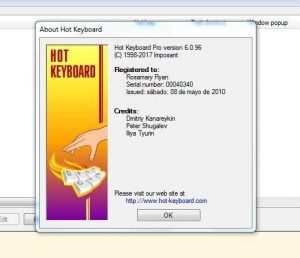 hot keyboard pro registration key