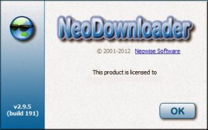 NeoDownloader 3.0.3 Crack