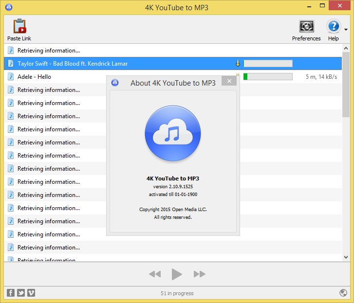 download the last version for android 4K YouTube to MP3 4.9.5.5330
