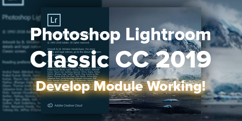 lightroom classic cc crack