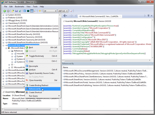 RedGate .NET Reflector Crack v10.1.4.1267 Final {Reverse Engineer}