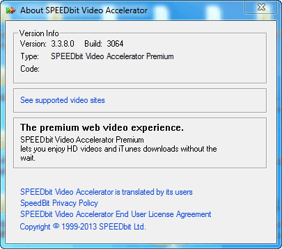 SpeedBit Video Accelerator Premium Crack 