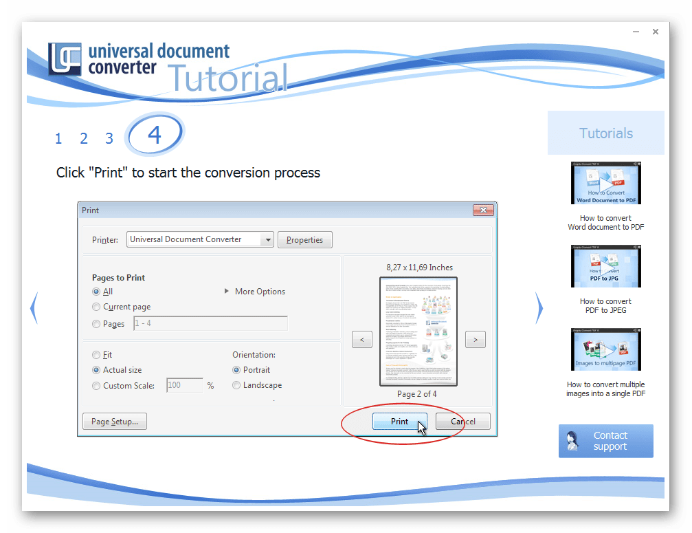 failed to create the document converter object