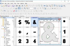 FontCreator 11.5.0 Crack