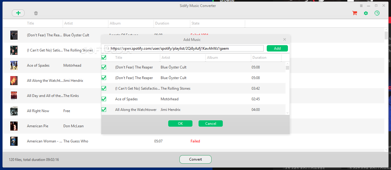 sidify spotify music converter for mac